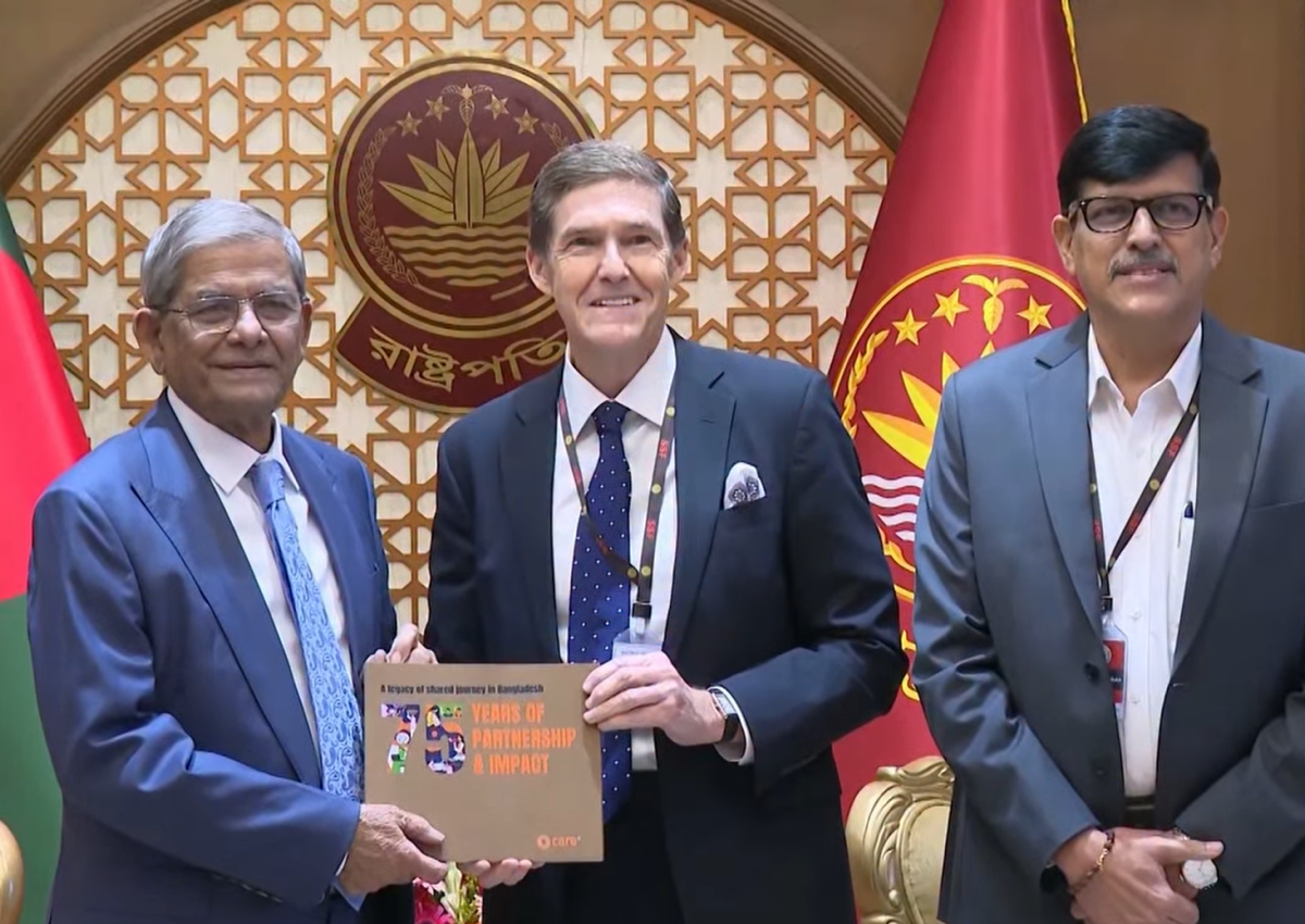 CARE Bangladesh delegation pays courtesy call on President